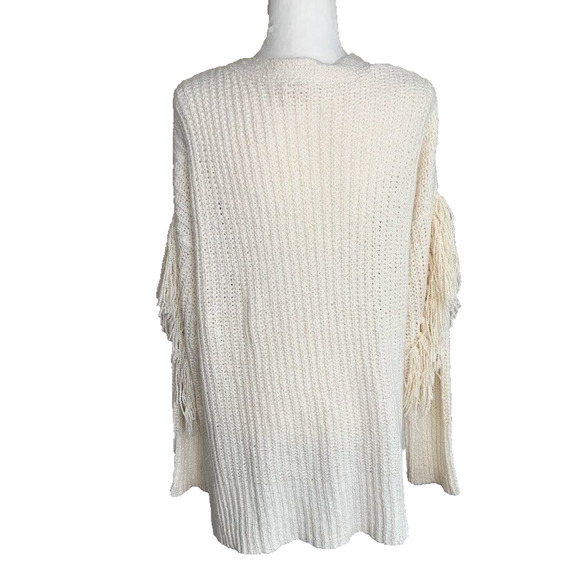 Matilda Jane Good Hart Women’s SOUTHERN CHARM Cardigan Size L Fringe Sweater - Picture 5 of 8